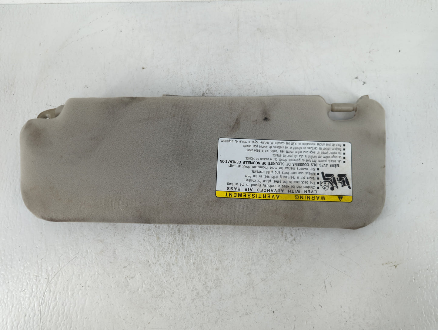 2006-2009 Toyota Prius Sun Visor Shade Replacement Passenger Right Mirror Fits Fits 2006 2007 2008 2009 OEM Used Auto Parts 