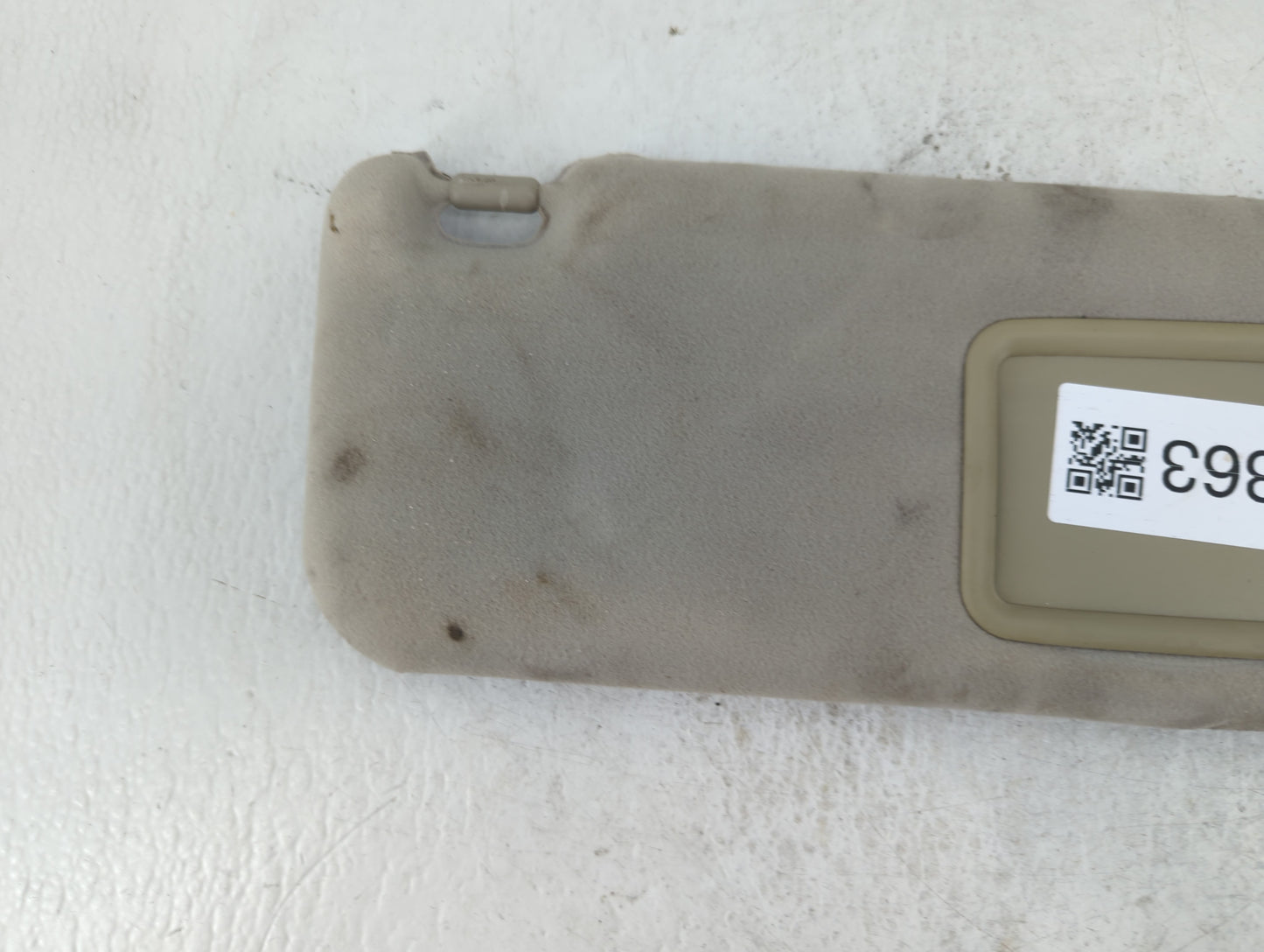 2006-2009 Toyota Prius Sun Visor Shade Replacement Passenger Right Mirror Fits Fits 2006 2007 2008 2009 OEM Used Auto Parts 