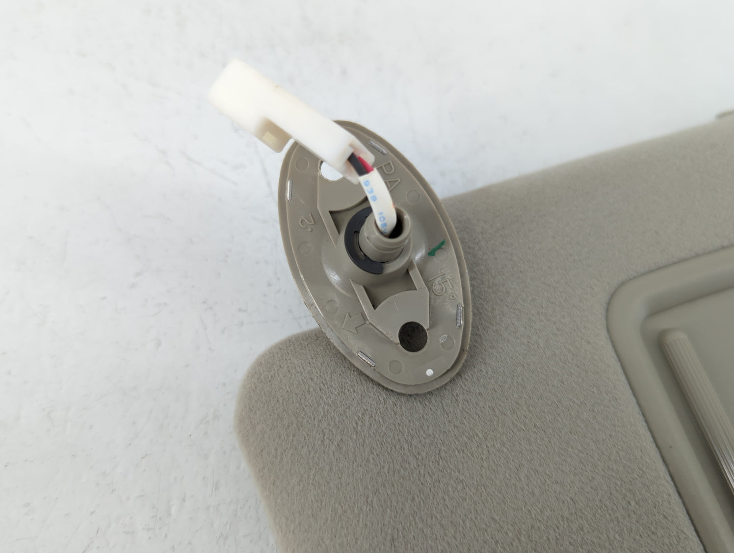 2006-2009 Toyota Prius Sun Visor Shade Replacement Passenger Right Mirror Fits Fits 2006 2007 2008 2009 OEM Used Auto Parts 