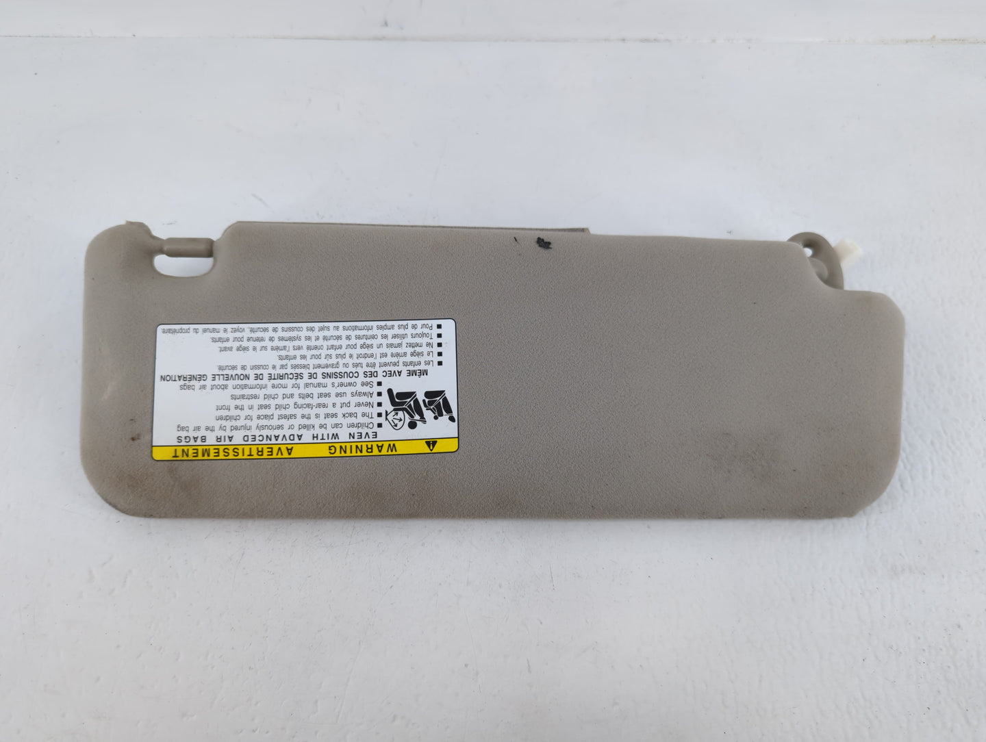 2006-2009 Toyota Prius Sun Visor Shade Replacement Passenger Right Mirror Fits Fits 2006 2007 2008 2009 OEM Used Auto Parts 