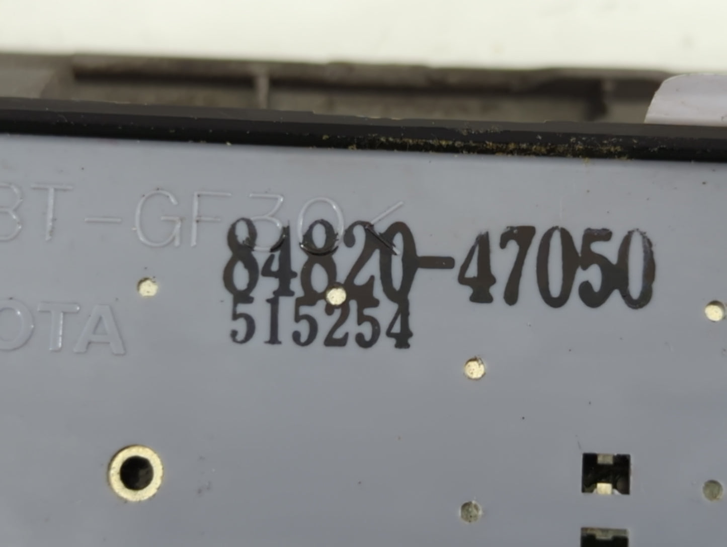 2004-2009 Toyota Prius Master Power Window Switch Replacement Driver Side Left Fits Fits 2004 2005 2006 2007 2008 2009 OEM U