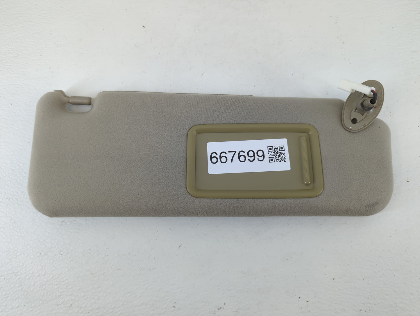 2006-2009 Toyota Prius Sun Visor Shade Replacement Passenger Right Mirror Fits Fits 2006 2007 2008 2009 OEM Used Auto Parts 