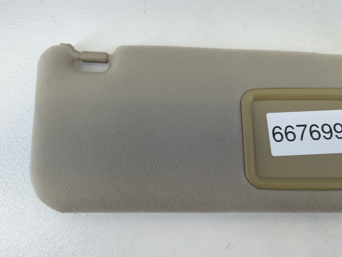 2006-2009 Toyota Prius Sun Visor Shade Replacement Passenger Right Mirror Fits Fits 2006 2007 2008 2009 OEM Used Auto Parts 