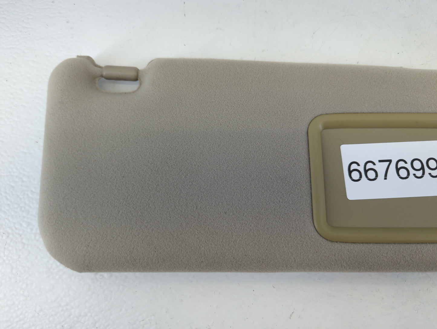 2006-2009 Toyota Prius Sun Visor Shade Replacement Passenger Right Mirror Fits Fits 2006 2007 2008 2009 OEM Used Auto Parts 