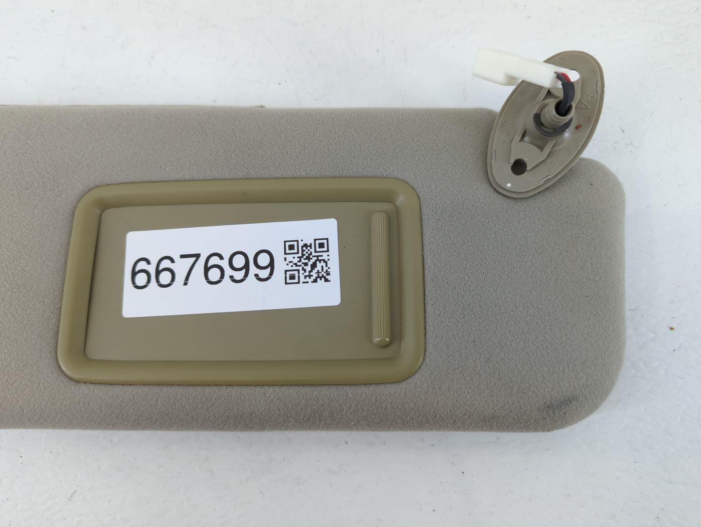 2006-2009 Toyota Prius Sun Visor Shade Replacement Passenger Right Mirror Fits Fits 2006 2007 2008 2009 OEM Used Auto Parts 