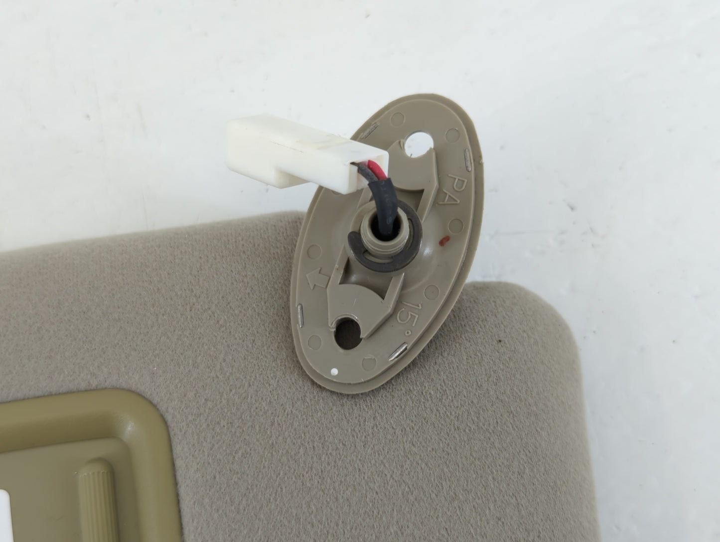 2006-2009 Toyota Prius Sun Visor Shade Replacement Passenger Right Mirror Fits Fits 2006 2007 2008 2009 OEM Used Auto Parts 