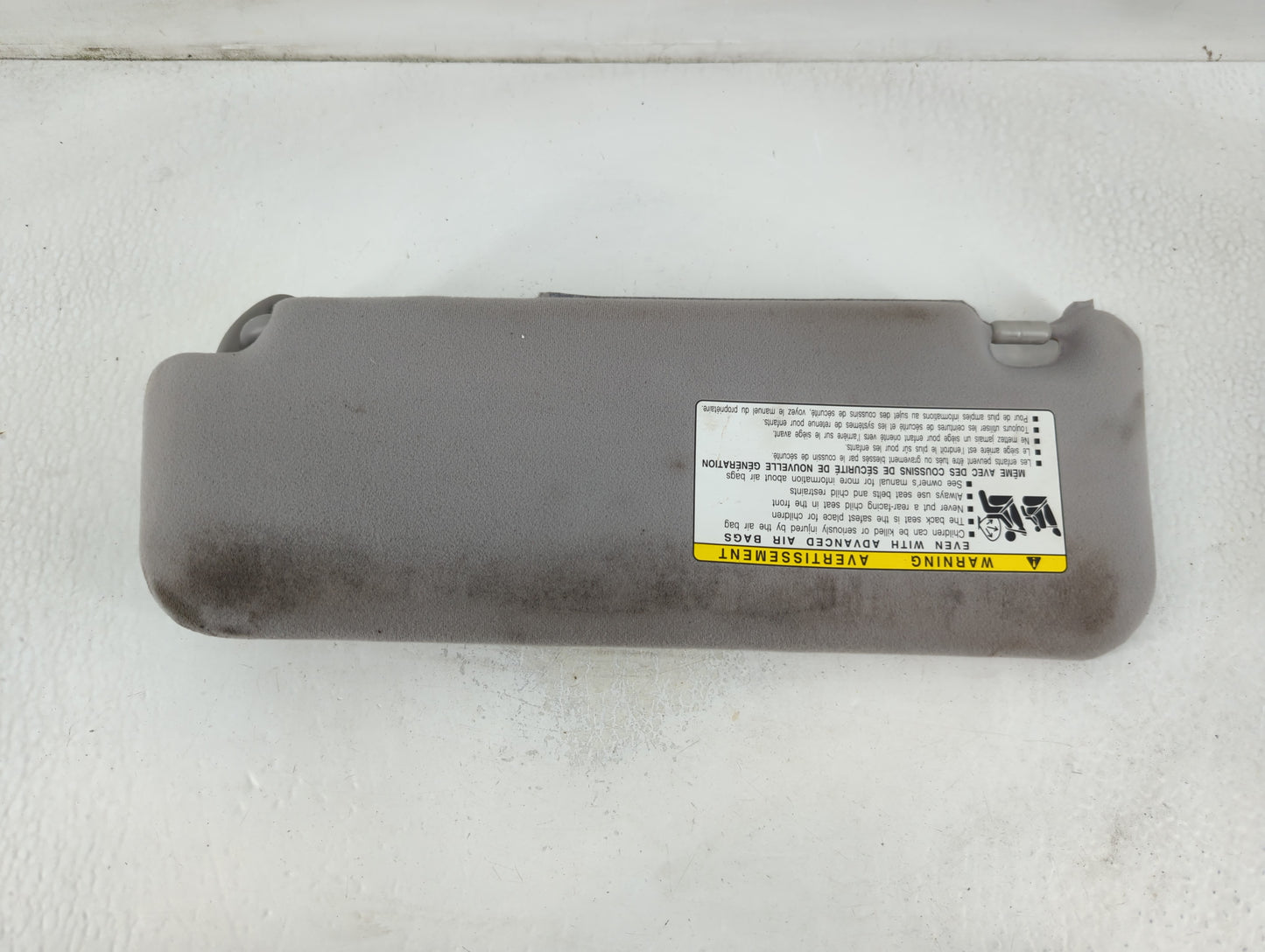 2006-2009 Toyota Prius Sun Visor Shade Replacement Passenger Right Mirror Fits Fits 2006 2007 2008 2009 OEM Used Auto Parts 