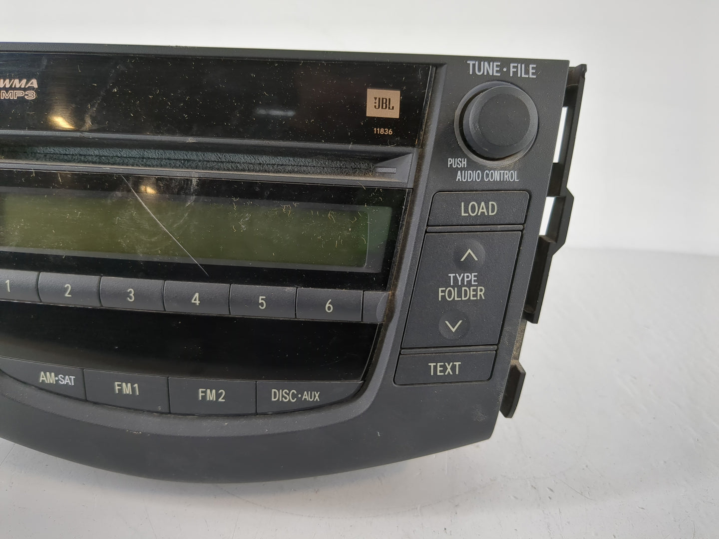 2007-2008 Toyota Rav4 Radio AM FM Cd Player Receiver Replacement P/N:86120-42182 86120-42160 Fits Fits 2007 2008 OEM Used Au