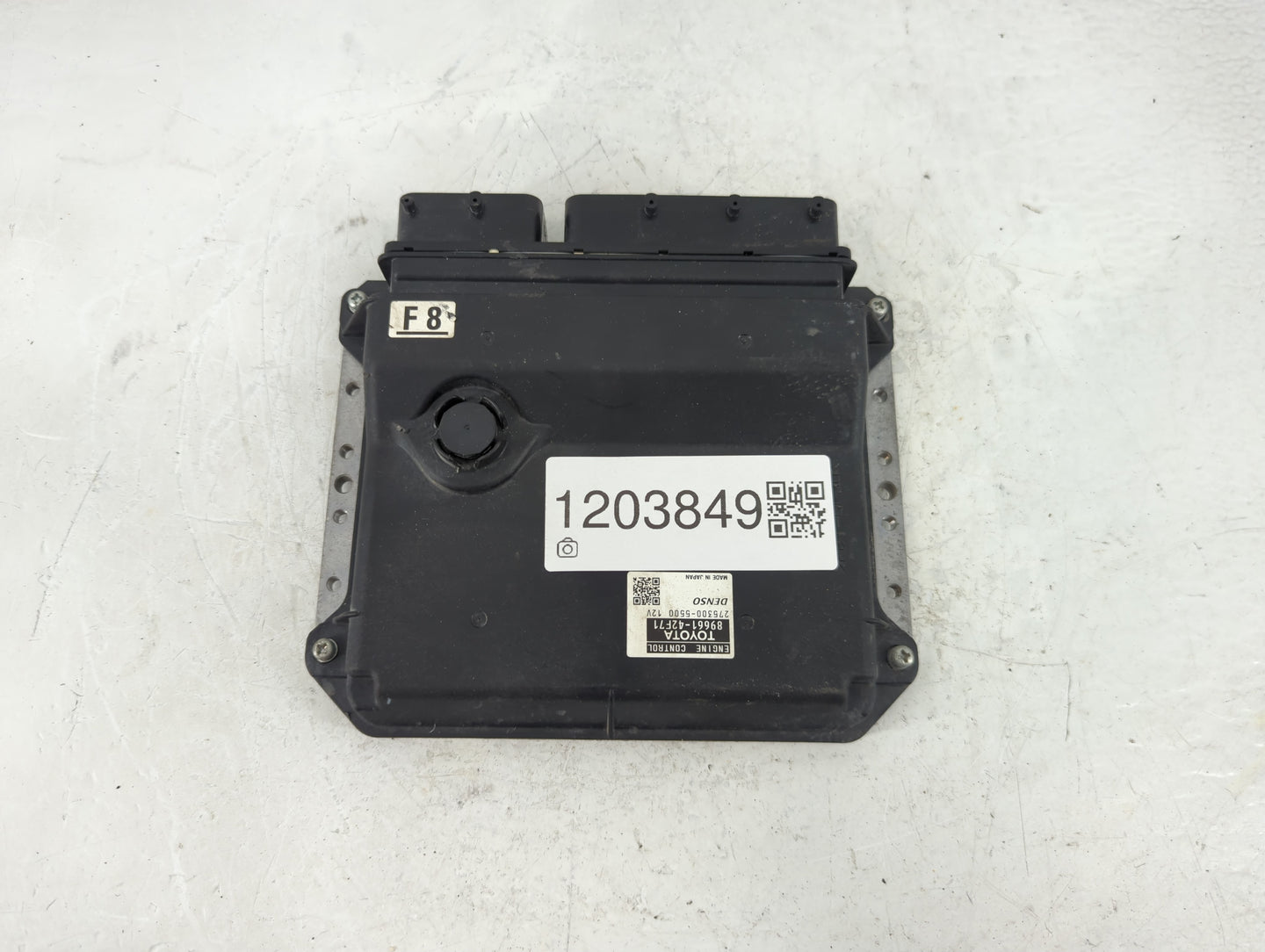 2008 Toyota Rav4 PCM Engine Control Computer ECU ECM PCU OEM P/N:89661-42F71 Fits OEM Used Auto Parts - Oemusedautoparts1.co