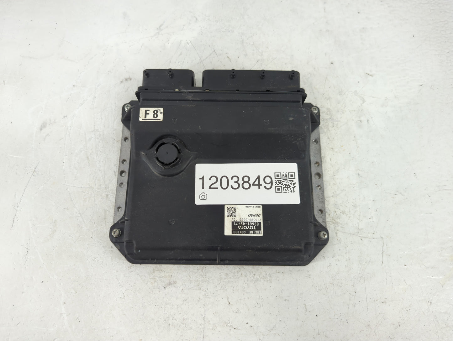 2008 Toyota Rav4 PCM Engine Control Computer ECU ECM PCU OEM P/N:89661-42F71 Fits OEM Used Auto Parts - Oemusedautoparts1.co