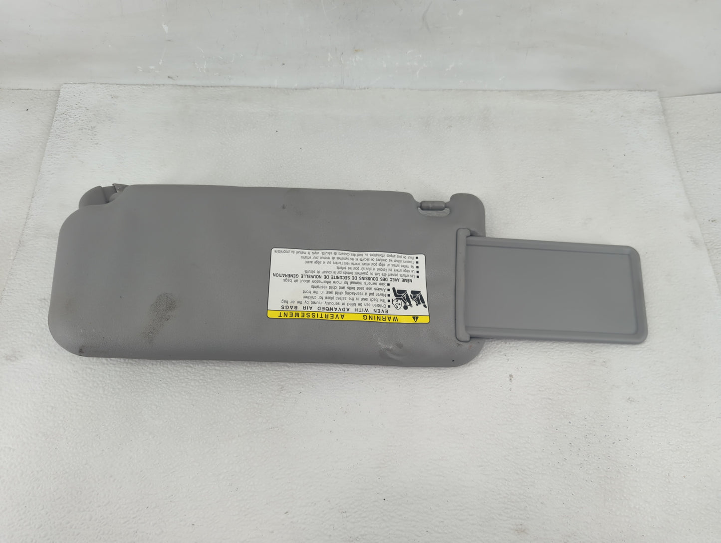 2006-2009 Toyota Rav4 Sun Visor Shade Replacement Passenger Right Mirror Fits Fits 2006 2007 2008 2009 OEM Used Auto Parts -