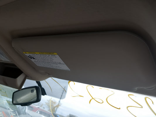2006-2009 Toyota Rav4 Sun Visor Shade Replacement Passenger Right Mirror Fits Fits 2006 2007 2008 2009 OEM Used Auto Parts -
