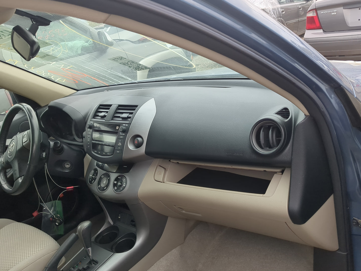 2006-2013 Toyota Rav4 Air Bag Passenger Right Dashboard OEM Fits Fits 2006 2007 2008 2009 2010 2011 2013 OEM Used Auto Parts