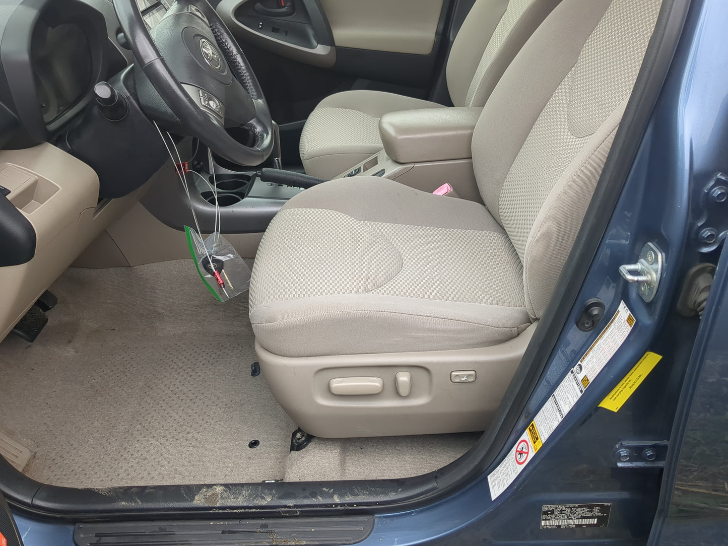 2006-2008 Toyota Rav4 Driver Front Seat Oem - Oemusedautoparts1.com