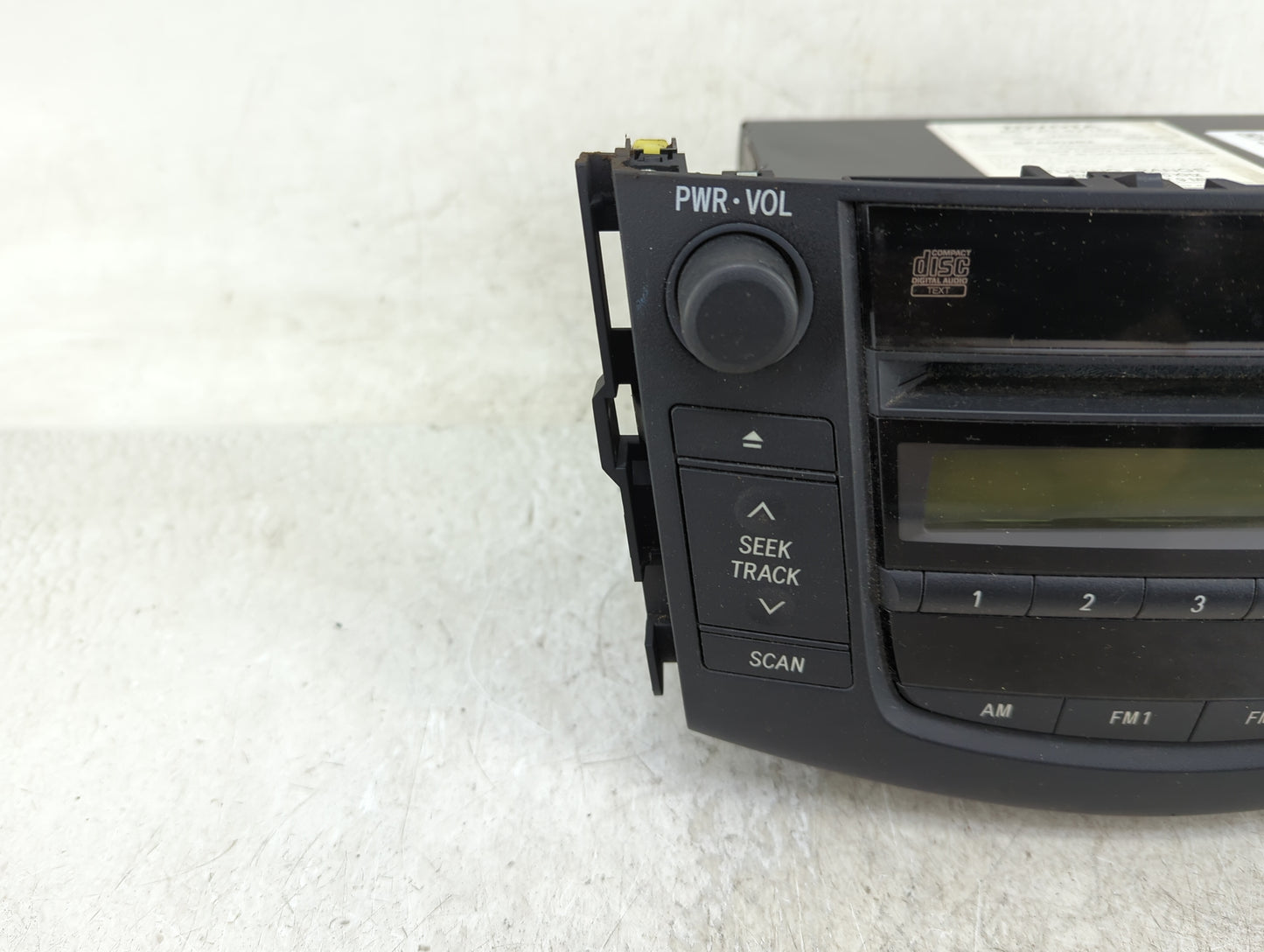 2006-2008 Toyota Rav4 Radio AM FM Cd Player Receiver Replacement P/N:86120-42160 Fits Fits 2006 2007 2008 OEM Used Auto Part