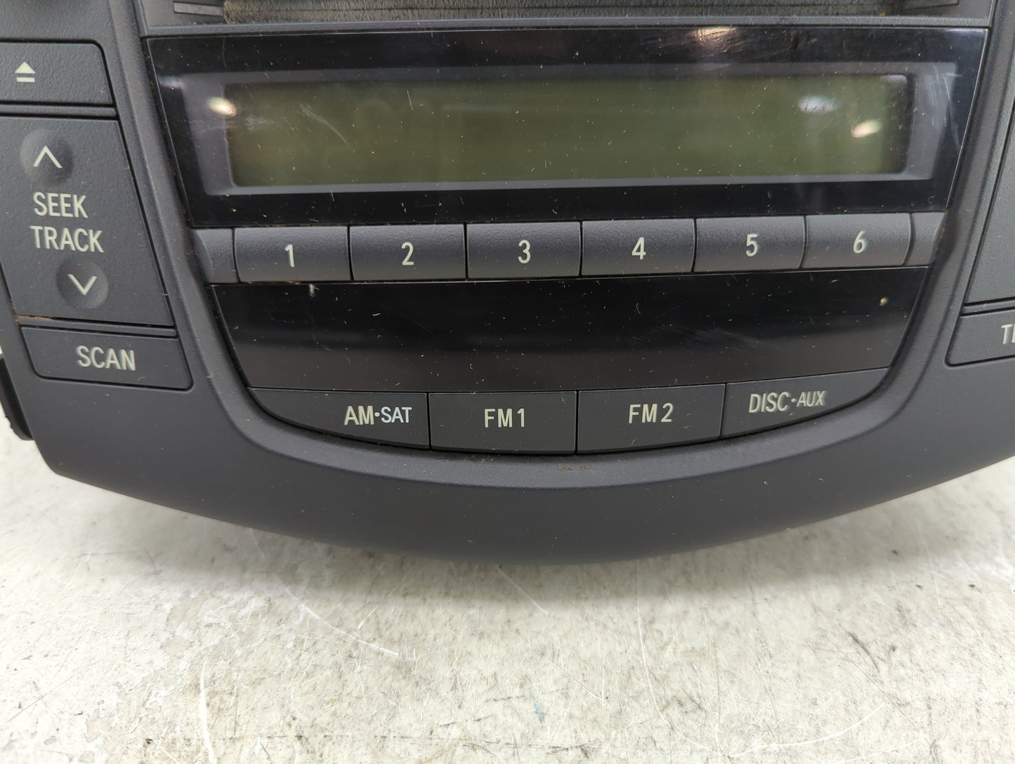 2006-2008 Toyota Rav4 Radio AM FM Cd Player Receiver Replacement P/N:86120-42171 Fits Fits 2006 2007 2008 OEM Used Auto Part
