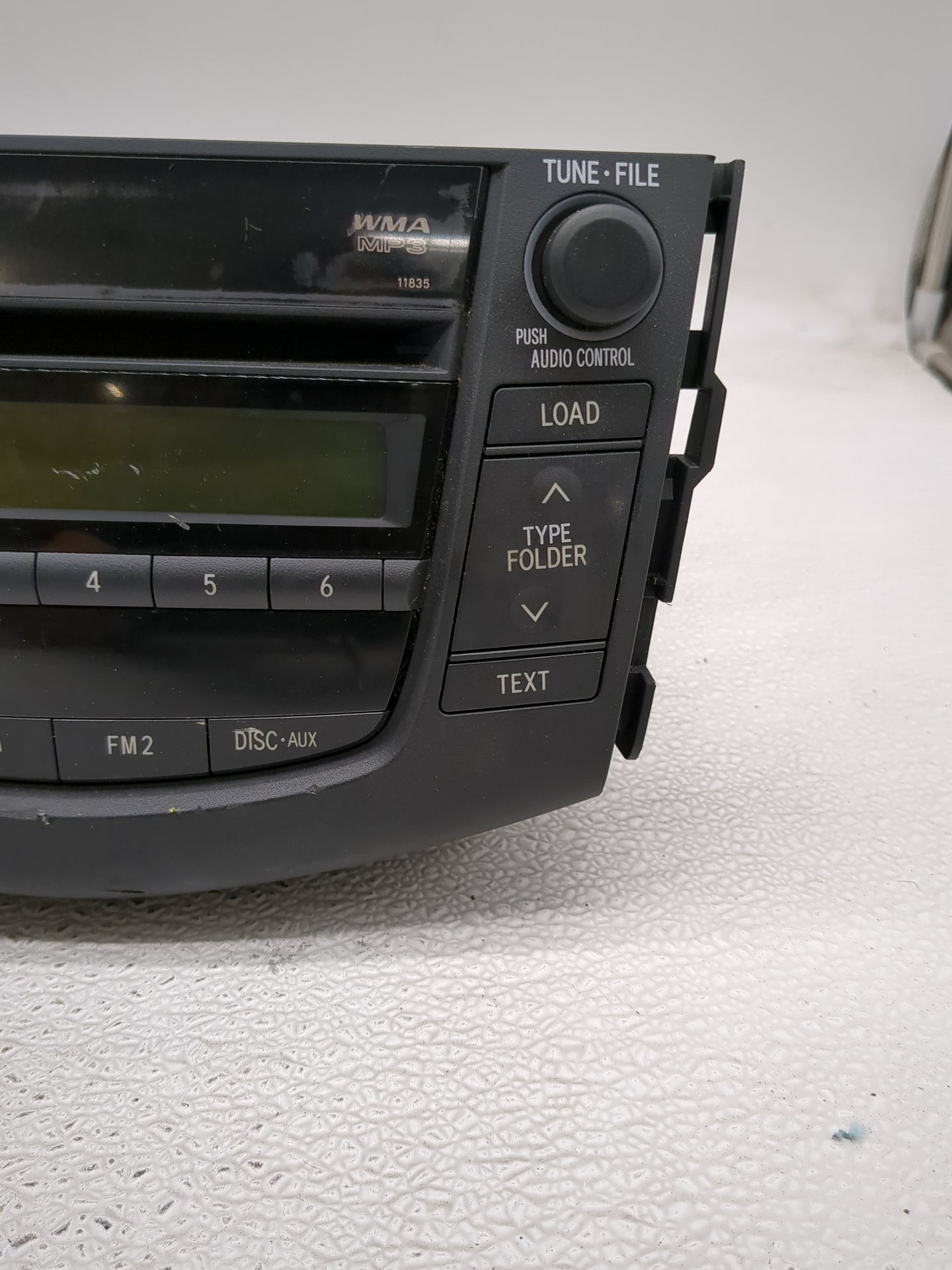 2006-2008 Toyota Rav4 Radio AM FM Cd Player Receiver Replacement P/N:86120-42171 Fits Fits 2006 2007 2008 OEM Used Auto Part