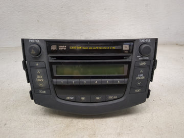 2007-2008 Toyota Rav4 Radio AM FM Cd Player Receiver Replacement P/N:86120-42182 122000-76920101 Fits Fits 2007 2008 OEM Use