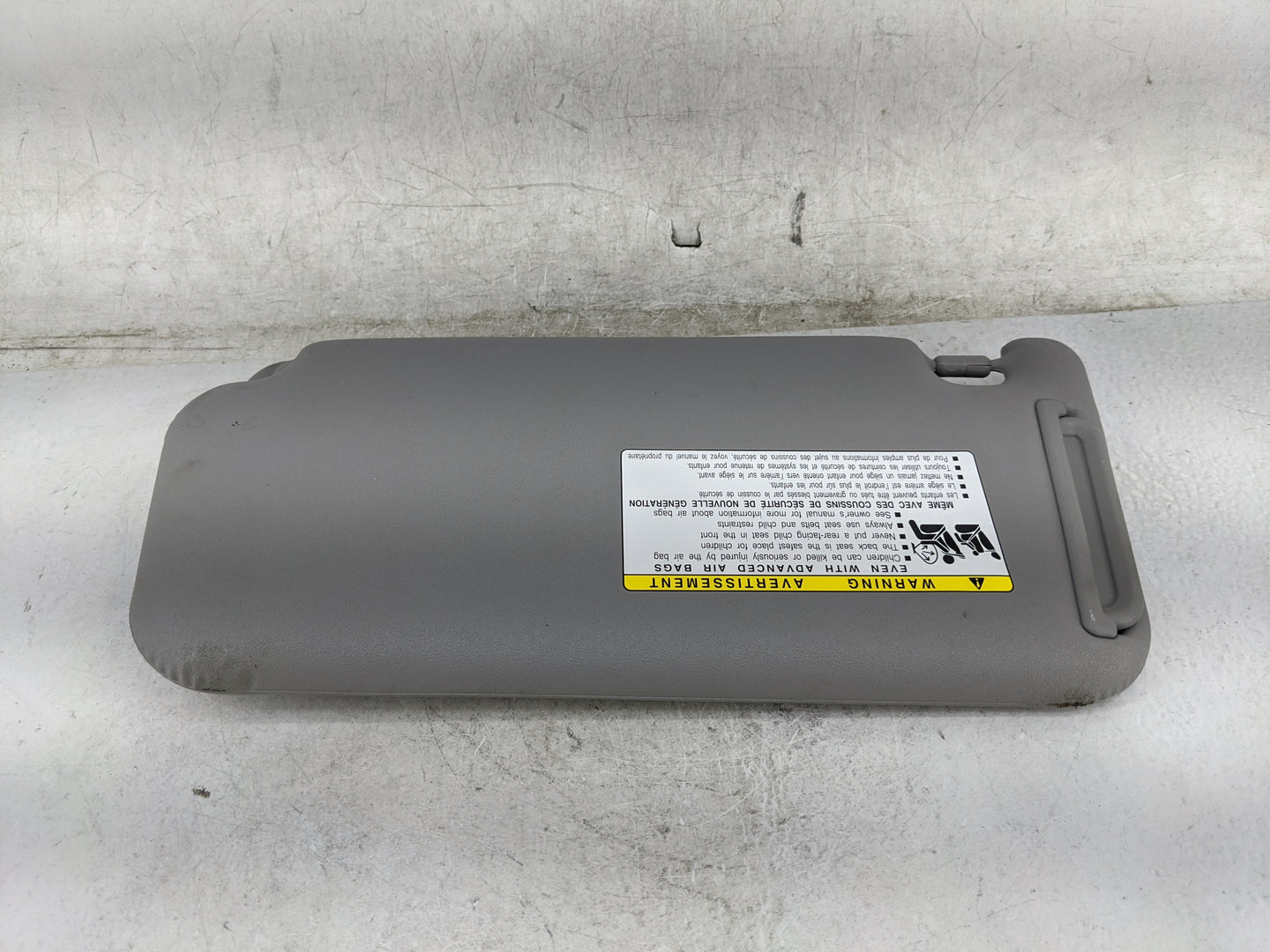 2006-2009 Toyota Rav4 Sun Visor Shade Replacement Passenger Right Mirror Fits Fits 2006 2007 2008 2009 OEM Used Auto Parts -