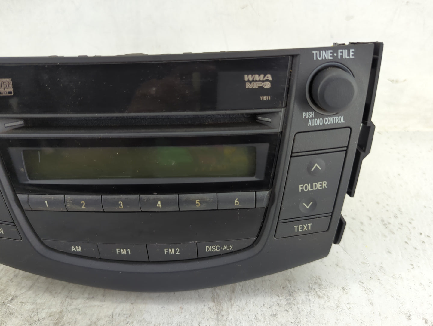 2006-2008 Toyota Rav4 Radio AM FM Cd Player Receiver Replacement P/N:86120-42160 122000-7670C101 Fits Fits 2006 2007 2008 OE