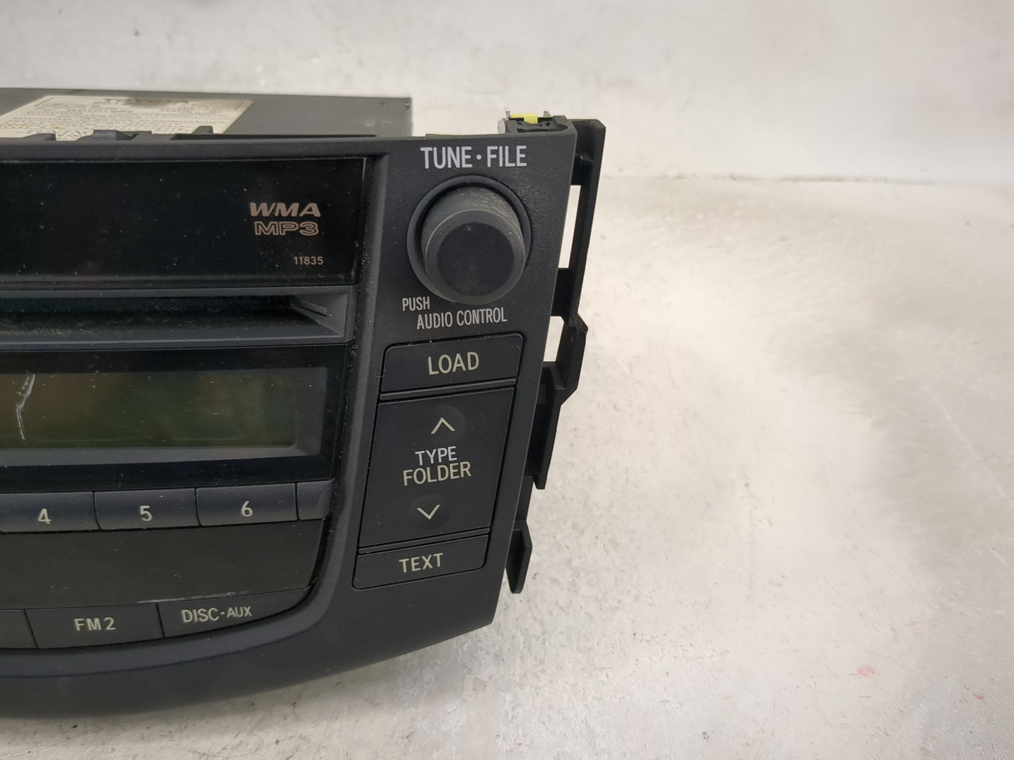 2006-2008 Toyota Rav4 Radio AM FM Cd Player Receiver Replacement P/N:86120-42171 122000-7681A101 Fits Fits 2006 2007 2008 OE