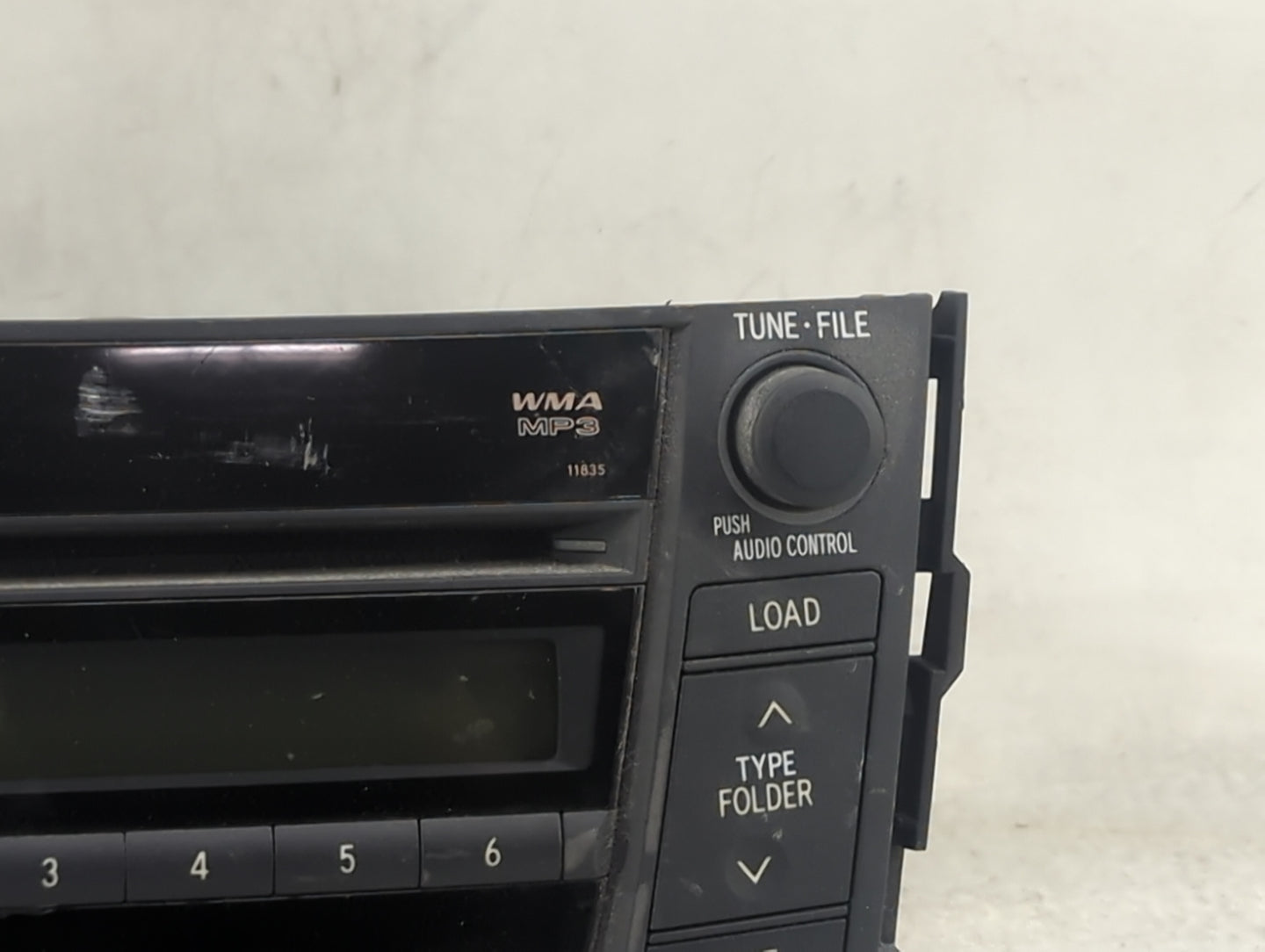 2006-2008 Toyota Rav4 Radio AM FM Cd Player Receiver Replacement P/N:86120-42171 86120-7681A101, W0601640 Fits Fits 2006 200