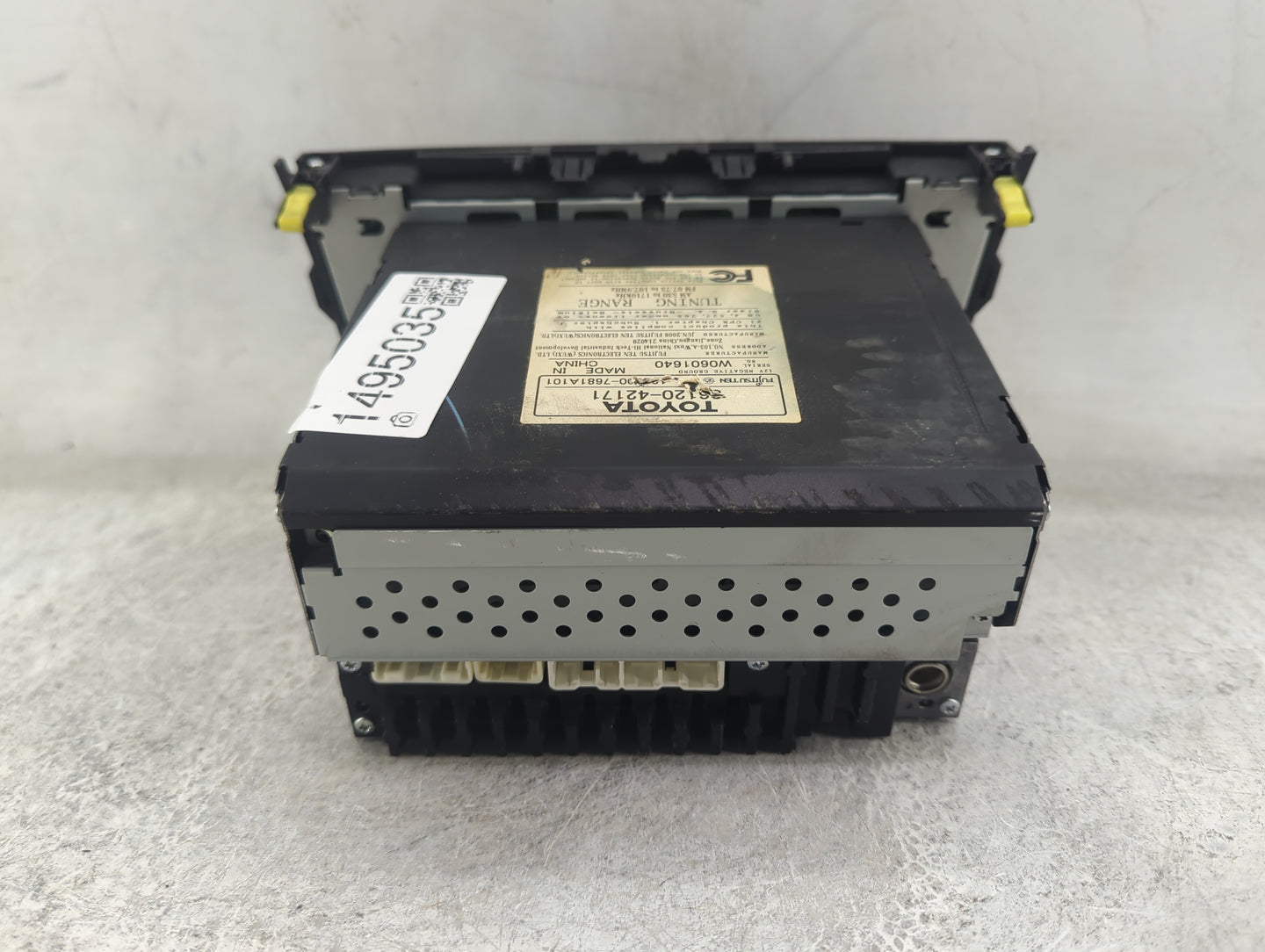 2006-2008 Toyota Rav4 Radio AM FM Cd Player Receiver Replacement P/N:86120-42171 86120-7681A101, W0601640 Fits Fits 2006 200