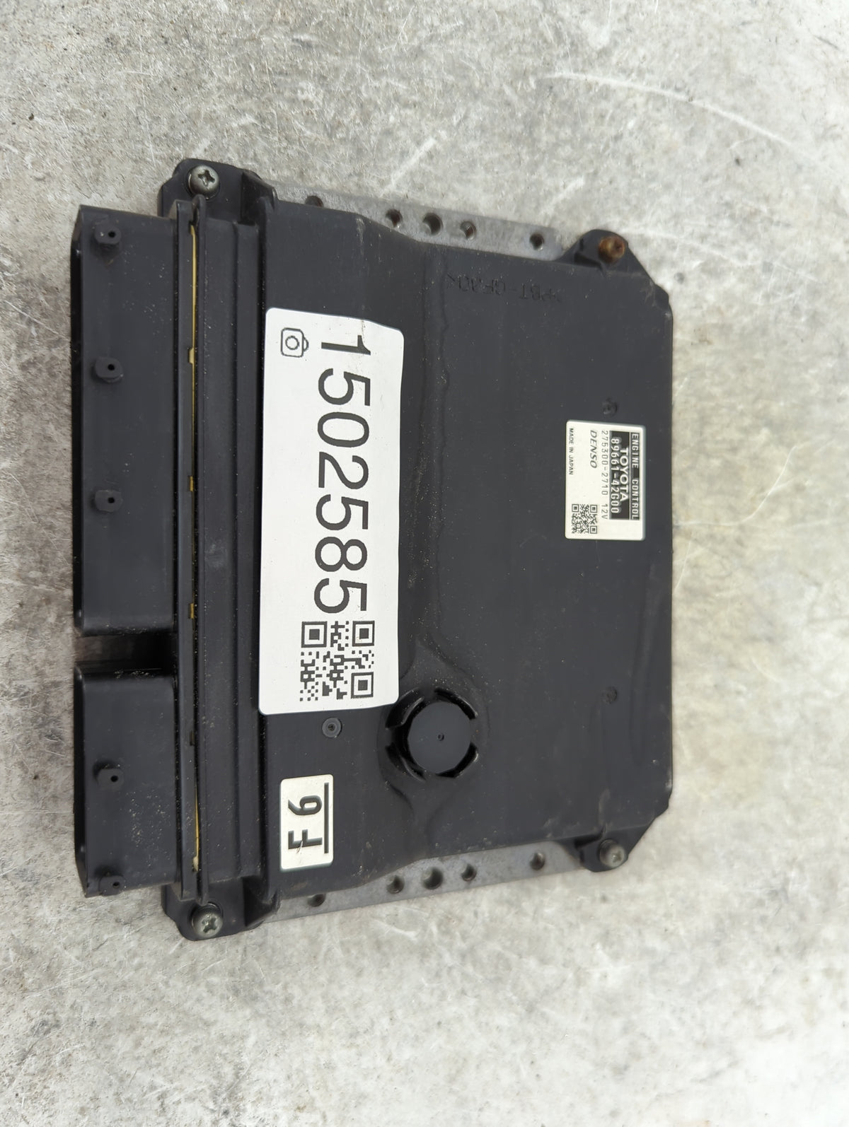 2008 Toyota Rav4 PCM Engine Control Computer ECU ECM PCU OEM P/N:89661-42G00 275300-2710 Fits OEM Used Auto Parts - Oemuseda