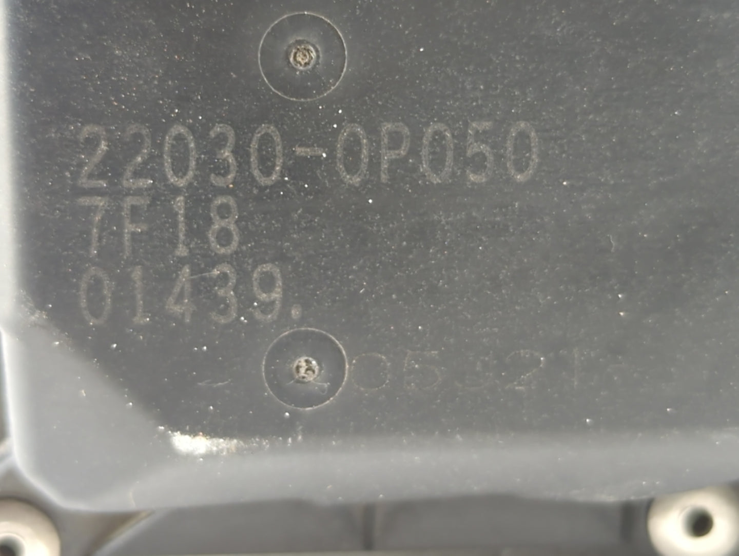 2006-2012 Toyota Rav4 Throttle Body P/N:22030-0P050 22030-31030 Fits OEM Used Auto Parts - Oemusedautoparts1.com