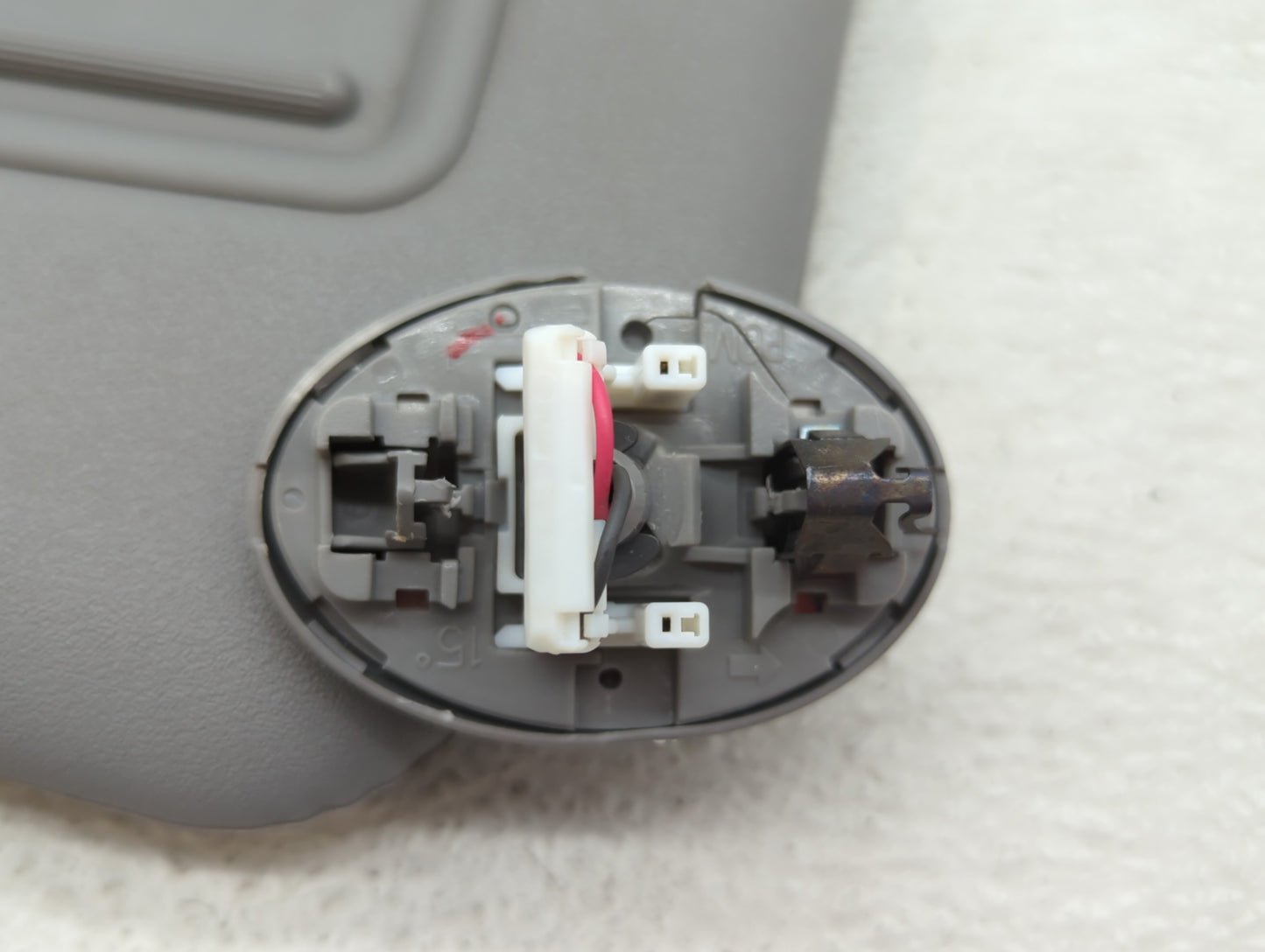 2006-2009 Toyota Rav4 Sun Visor Shade Replacement Passenger Right Mirror Fits Fits 2006 2007 2008 2009 OEM Used Auto Parts -