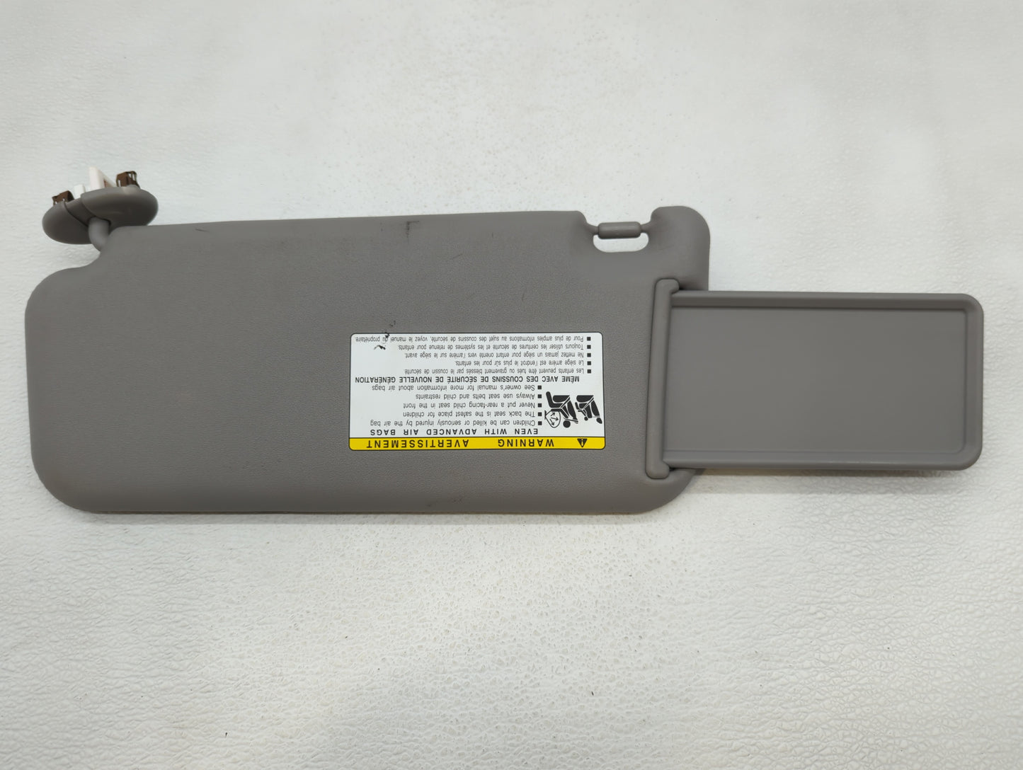 2006-2009 Toyota Rav4 Sun Visor Shade Replacement Passenger Right Mirror Fits Fits 2006 2007 2008 2009 OEM Used Auto Parts -