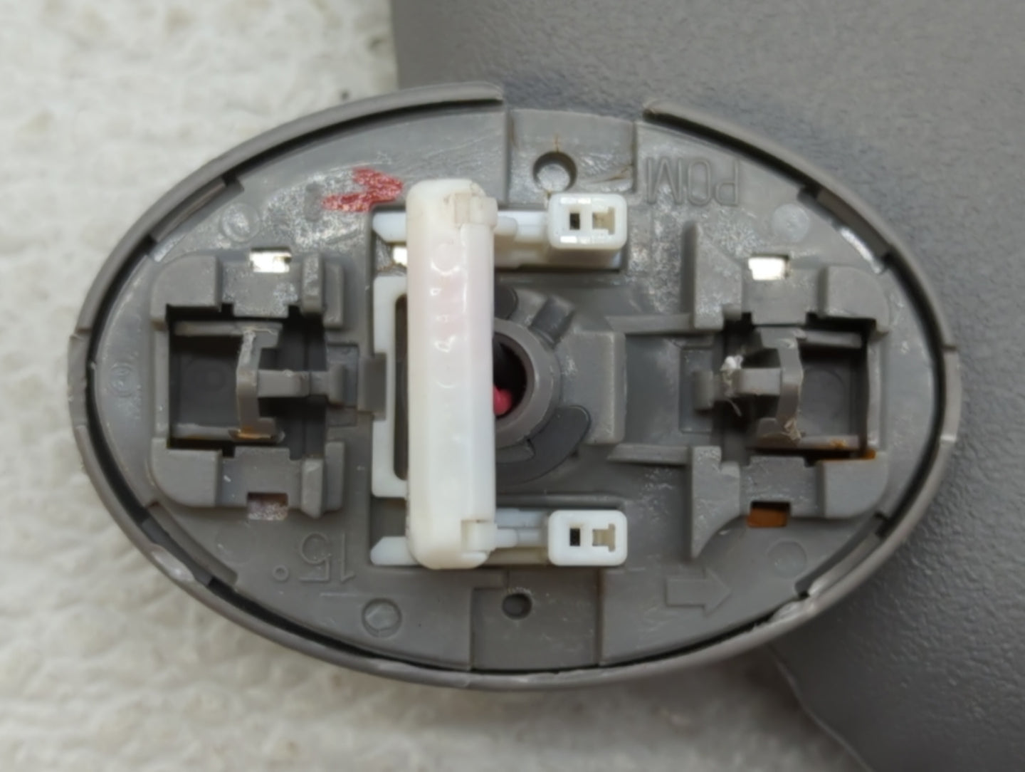 2006-2009 Toyota Rav4 Sun Visor Shade Replacement Passenger Right Mirror Fits Fits 2006 2007 2008 2009 OEM Used Auto Parts -