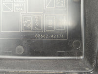 2008 Toyota Rav4 Fusebox Fuse Box Panel Relay Module P/N:82662-42171 Fits OEM Used Auto Parts - Oemusedautoparts1.com