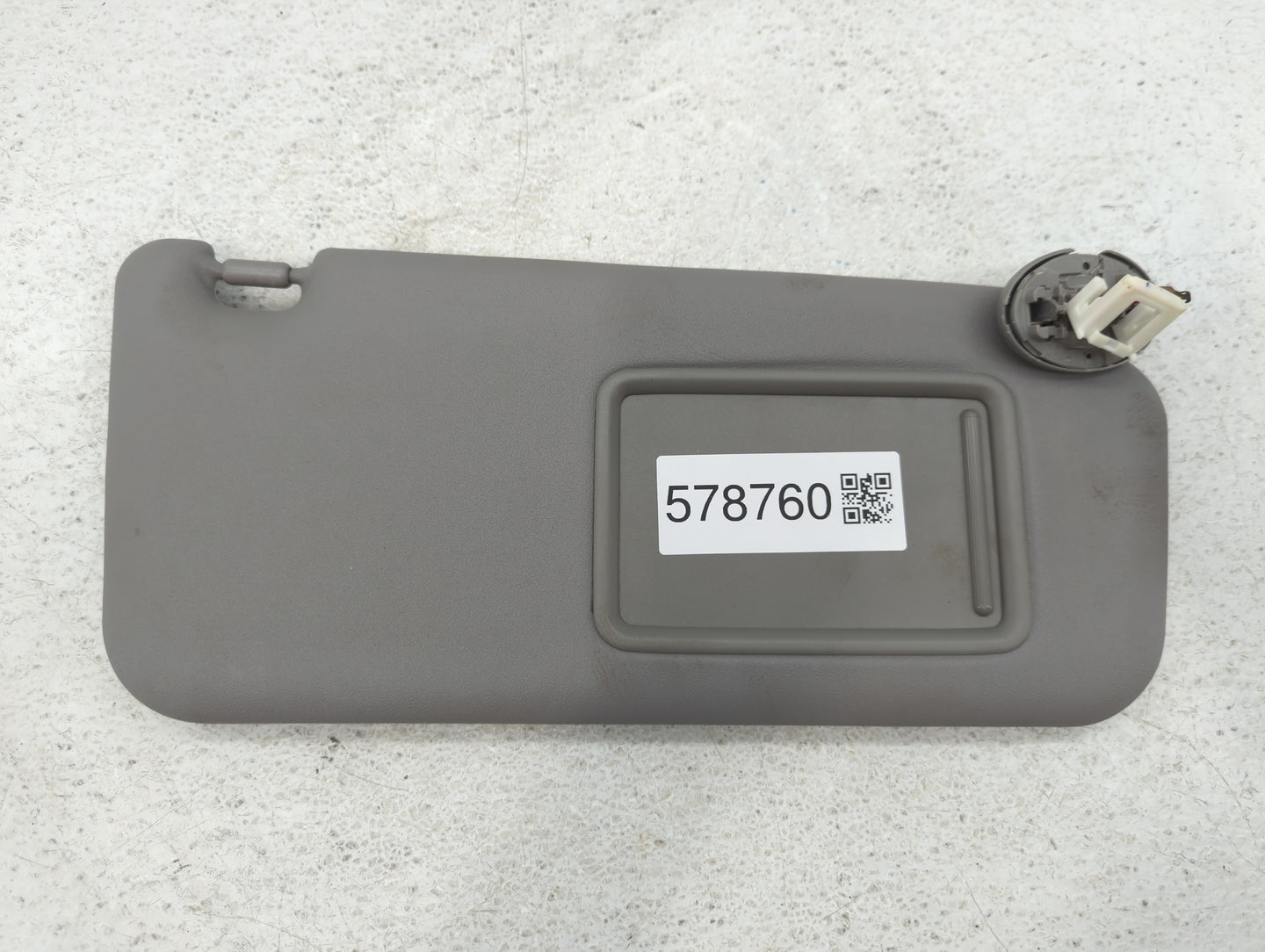 2006-2009 Toyota Rav4 Sun Visor Shade Replacement Passenger Right Mirror Fits Fits 2006 2007 2008 2009 OEM Used Auto Parts -