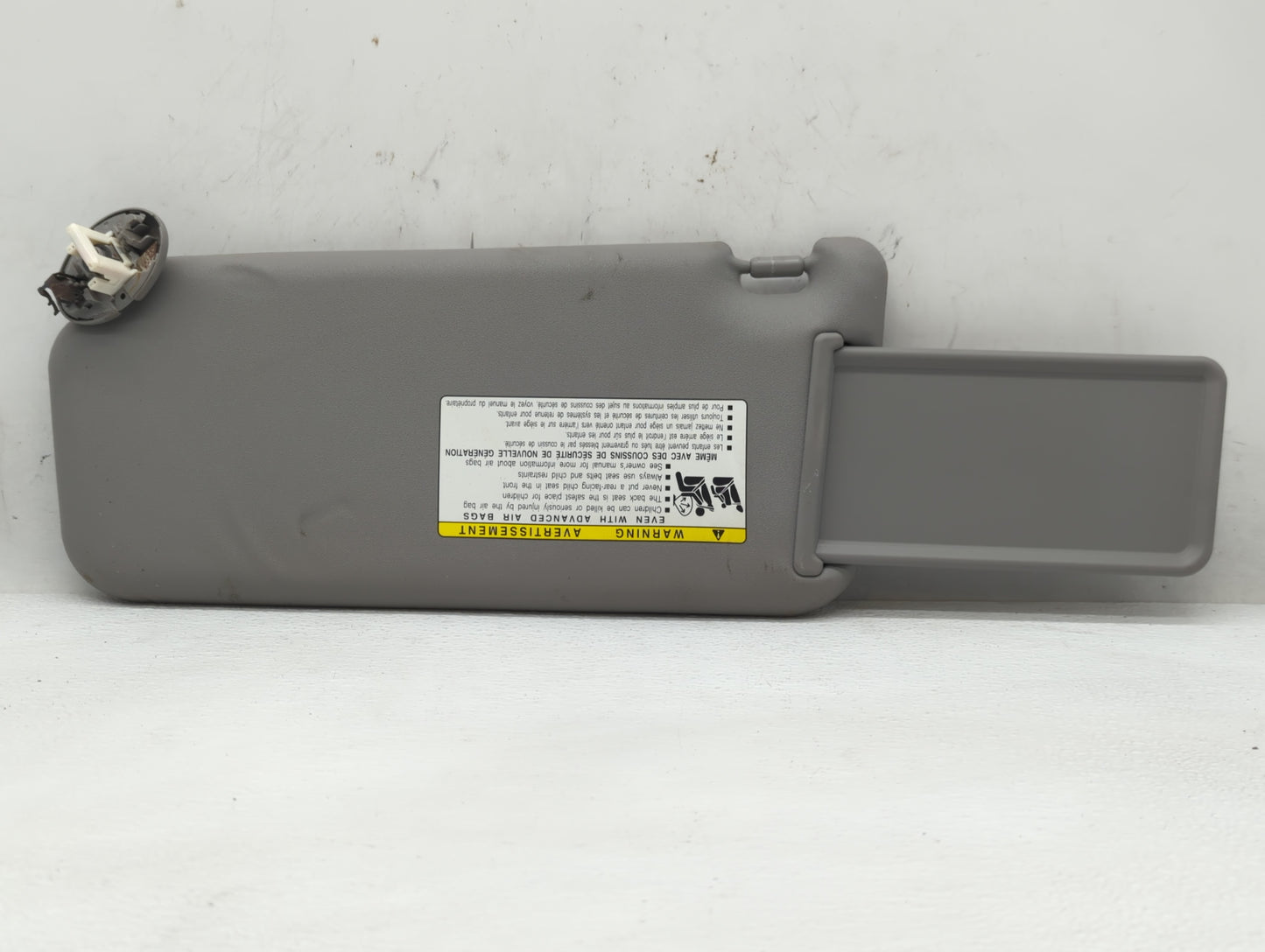 2006-2009 Toyota Rav4 Sun Visor Shade Replacement Passenger Right Mirror Fits Fits 2006 2007 2008 2009 OEM Used Auto Parts -