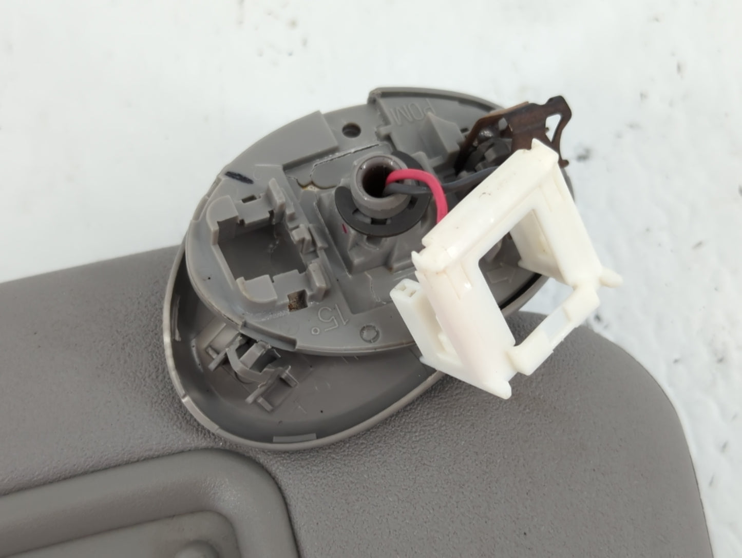 2006-2009 Toyota Rav4 Sun Visor Shade Replacement Passenger Right Mirror Fits Fits 2006 2007 2008 2009 OEM Used Auto Parts -