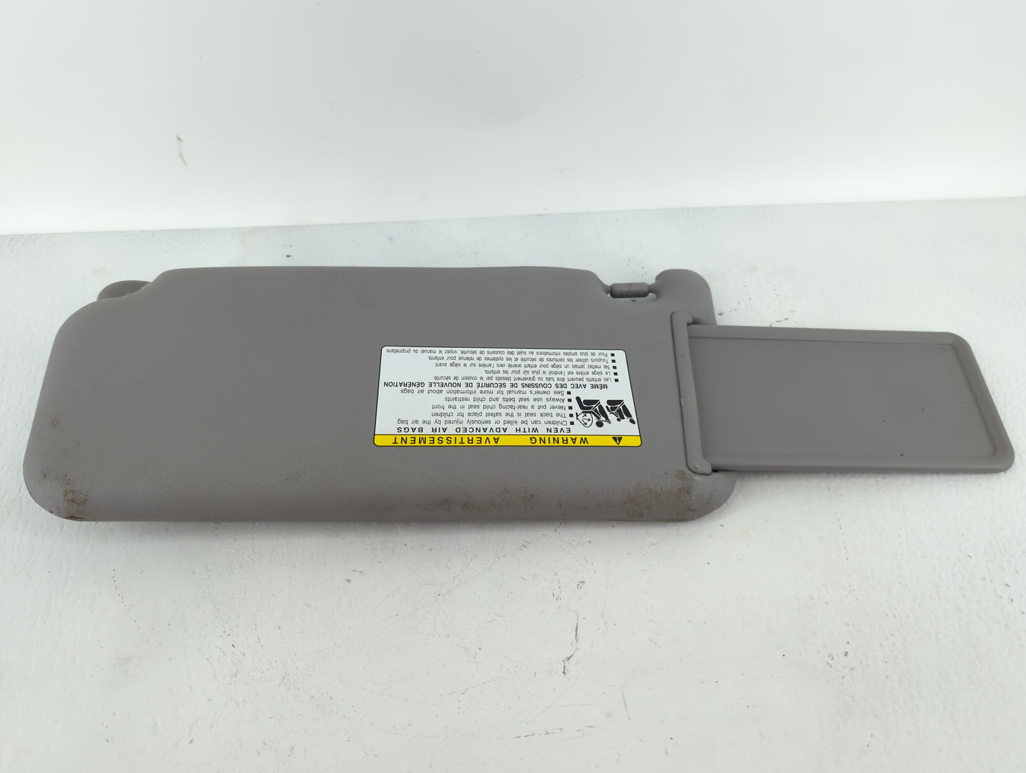 2006-2009 Toyota Rav4 Sun Visor Shade Replacement Passenger Right Mirror Fits Fits 2006 2007 2008 2009 OEM Used Auto Parts -