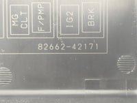 2008 Toyota Rav4 Fusebox Fuse Box Panel Relay Module P/N:82662-42171 Fits OEM Used Auto Parts - Oemusedautoparts1.com