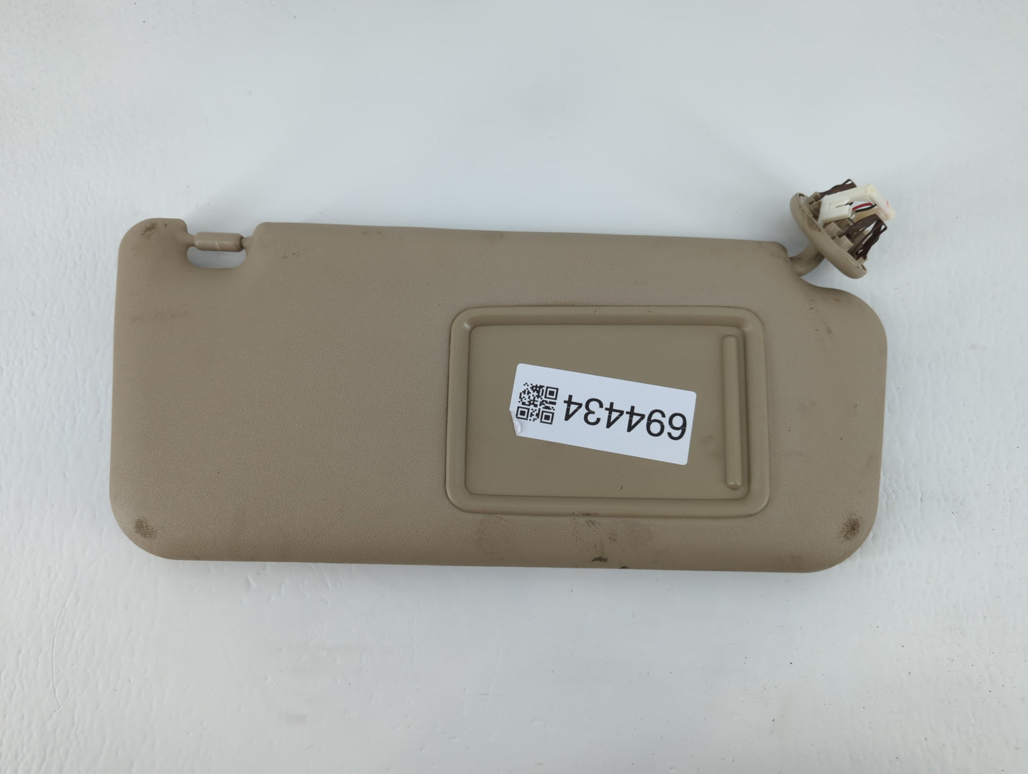 2006-2009 Toyota Rav4 Sun Visor Shade Replacement Passenger Right Mirror Fits Fits 2006 2007 2008 2009 OEM Used Auto Parts -