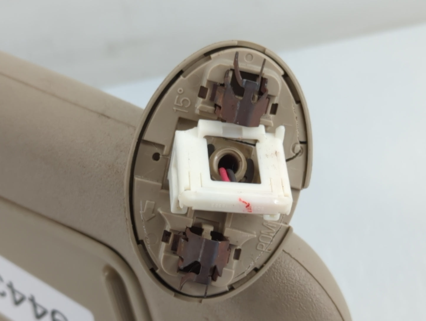 2006-2009 Toyota Rav4 Sun Visor Shade Replacement Passenger Right Mirror Fits Fits 2006 2007 2008 2009 OEM Used Auto Parts -