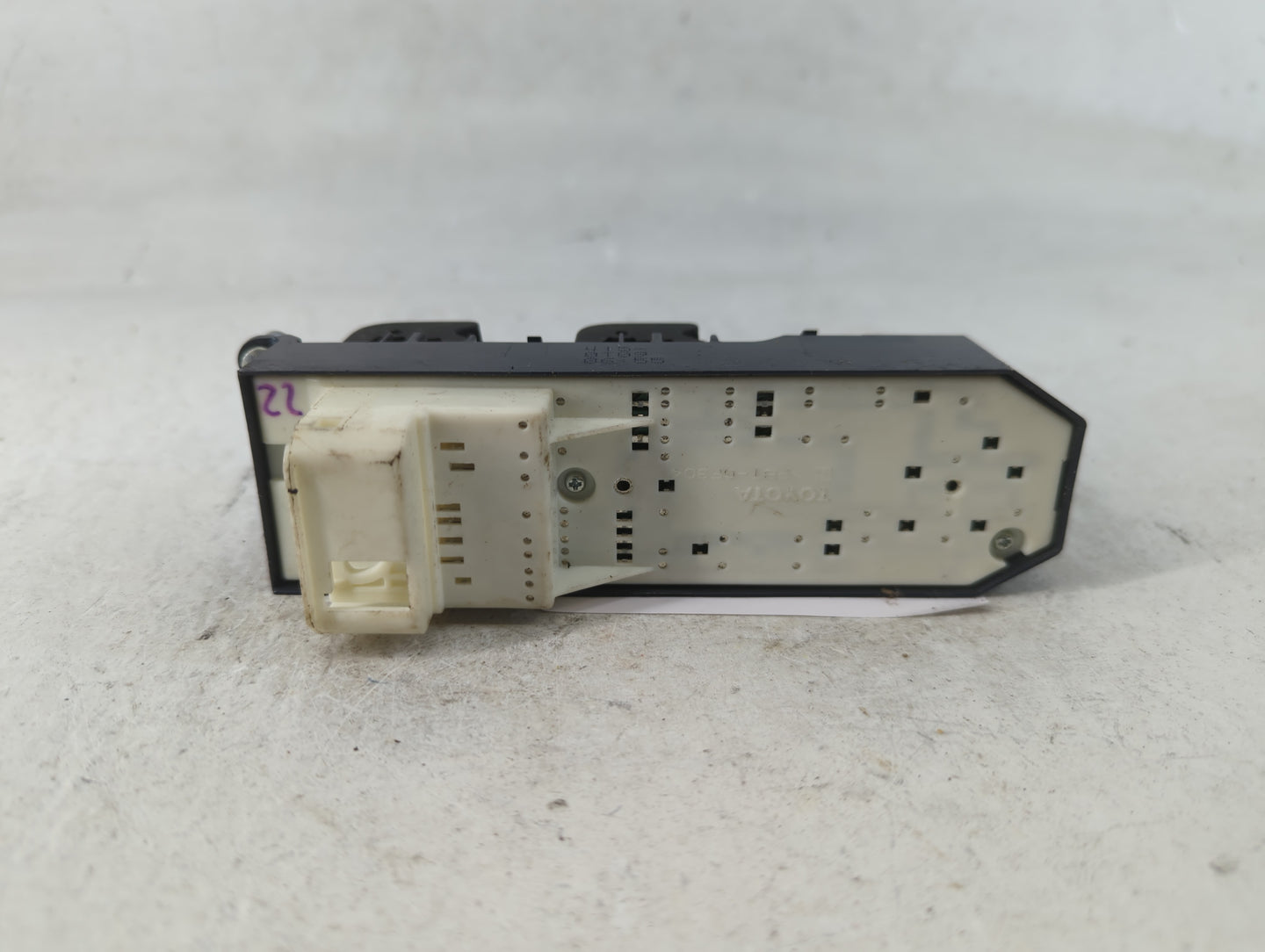 2006-2012 Toyota Rav4 Master Power Window Switch Replacement Driver Side Left Fits Fits 2006 2007 2008 2009 2010 2011 2012 O