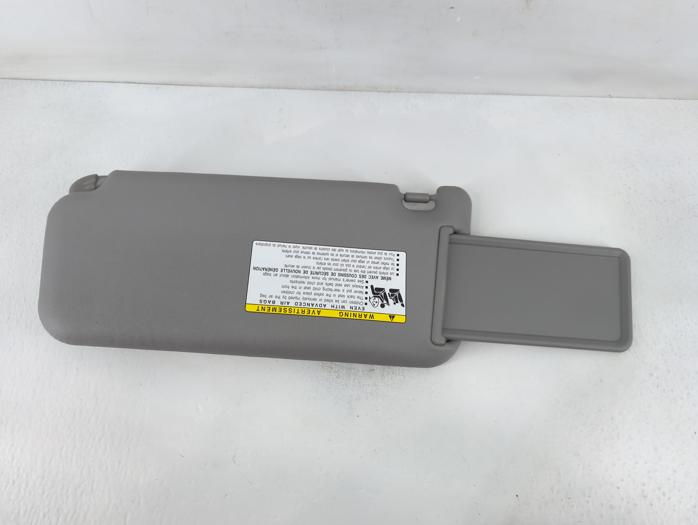 2006-2009 Toyota Rav4 Sun Visor Shade Replacement Passenger Right Mirror Fits Fits 2006 2007 2008 2009 OEM Used Auto Parts -