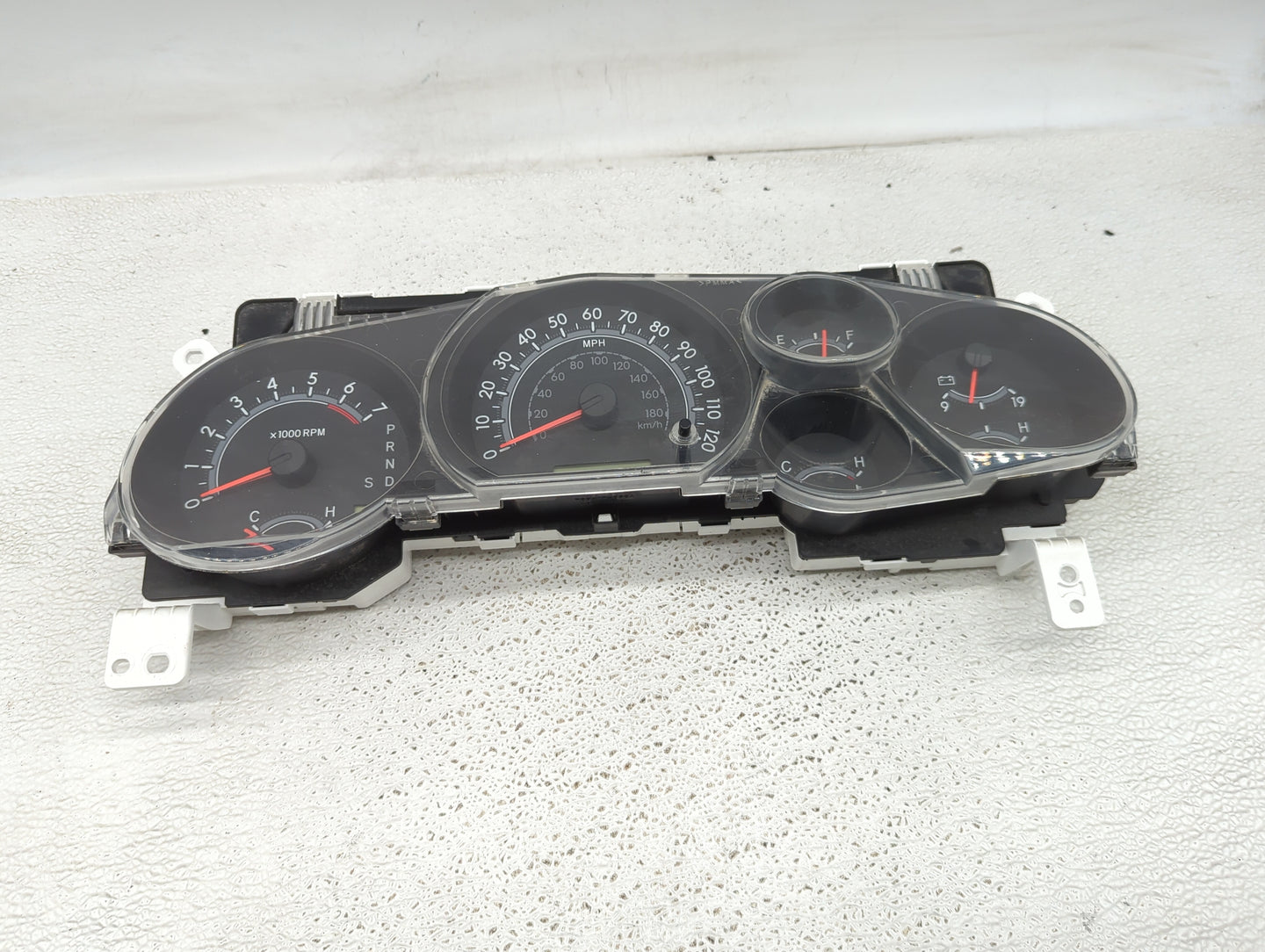 2008 Toyota Sequoia Instrument Cluster Speedometer Gauges P/N:83800-0C660 Miles: Fits OEM Used Auto Parts - Oemusedautoparts