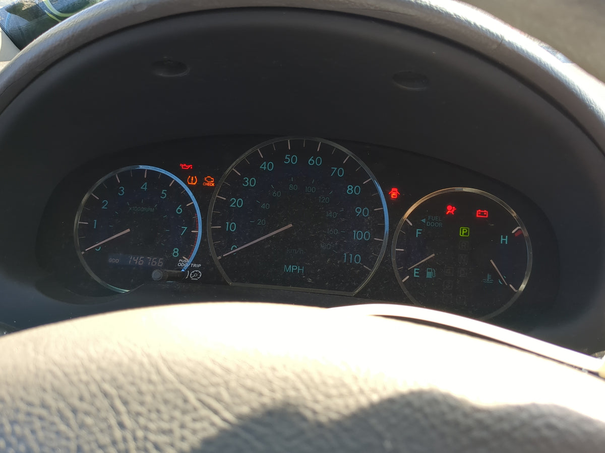 2008-2010 Toyota Sienna Instrument Cluster Speedometer Gauges Miles:147K Fits Fits 2008 2009 2010 OEM Used Auto Parts - Oemu