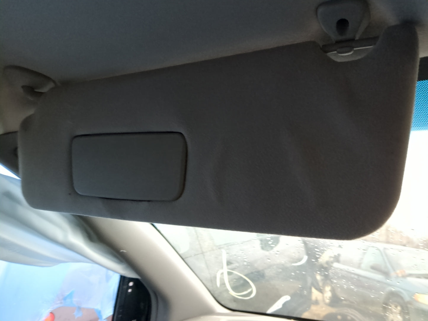 2005-2010 Toyota Sienna Sun Visor Shade Replacement Driver Left Mirror Fits Fits 2005 2006 2007 2008 2009 2010 OEM Used Auto