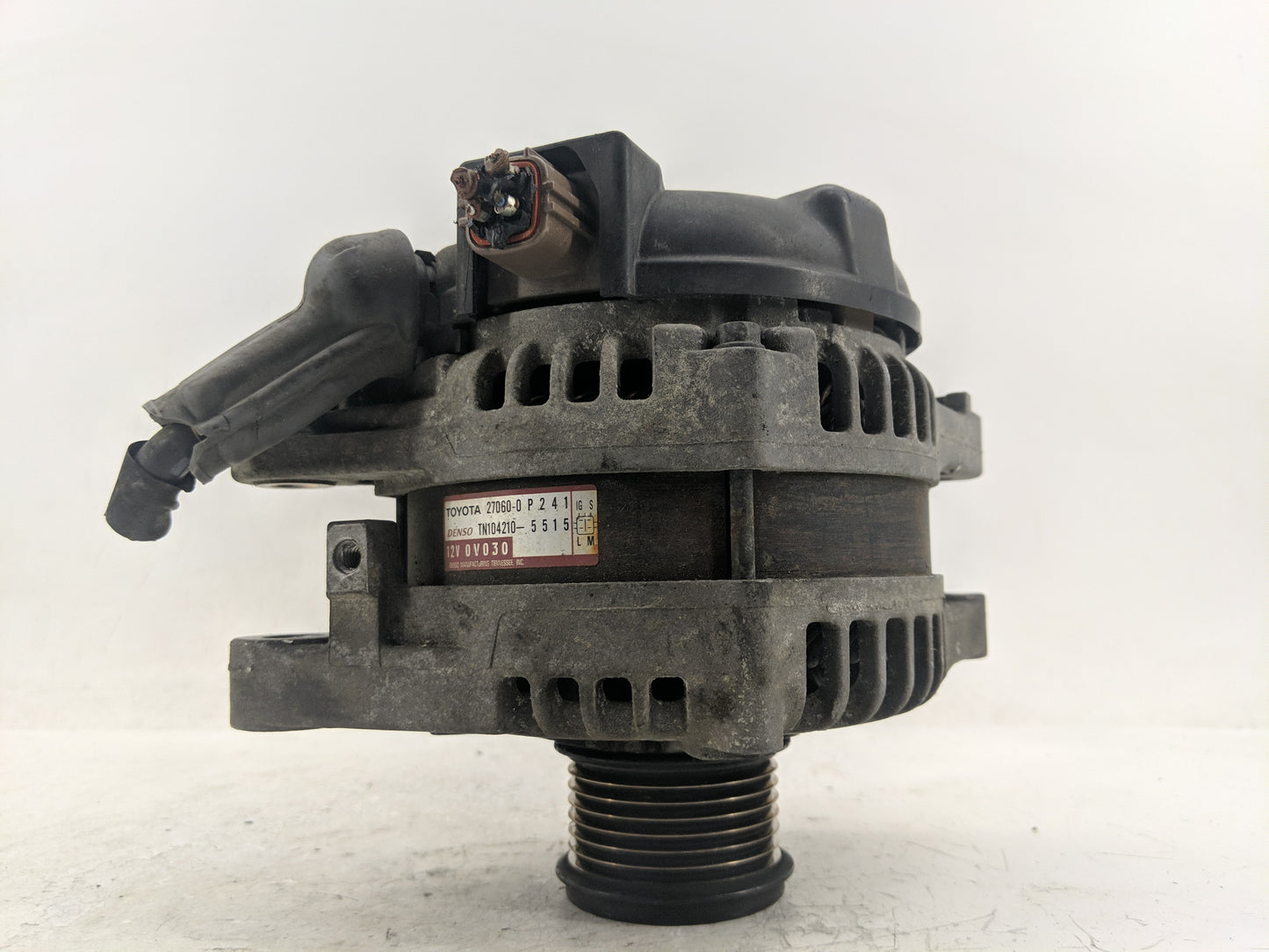 2007-2016 Toyota Sienna Alternator Replacement Generator Charging Assembly Engine OEM P/N:27060-0P241 Fits OEM Used Auto Par