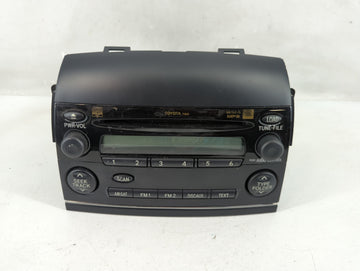 2008-2010 Toyota Sienna Radio AM FM Cd Player Receiver Replacement P/N:86120-08200 86120-08210 Fits Fits 2008 2009 2010 OEM 