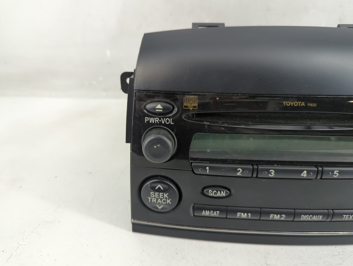 2008-2010 Toyota Sienna Radio AM FM Cd Player Receiver Replacement P/N:86120-08200 86120-08210 Fits Fits 2008 2009 2010 OEM 