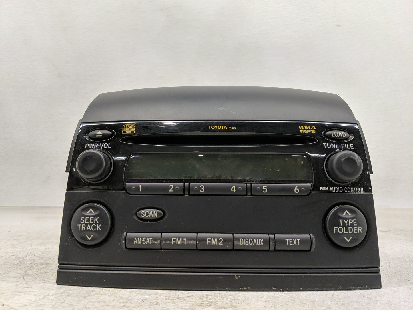 2008-2010 Toyota Sienna Radio AM FM Cd Player Receiver Replacement P/N:86120-08200 86120-08210 Fits Fits 2008 2009 2010 OEM 