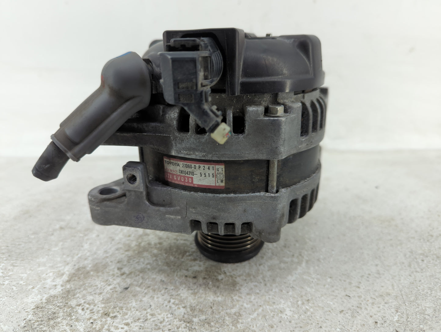 2007-2016 Toyota Sienna Alternator Replacement Generator Charging Assembly Engine OEM P/N:27060-0P241 Fits OEM Used Auto Par